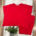 Women’s Ruby Red Sleeveless Pant Set