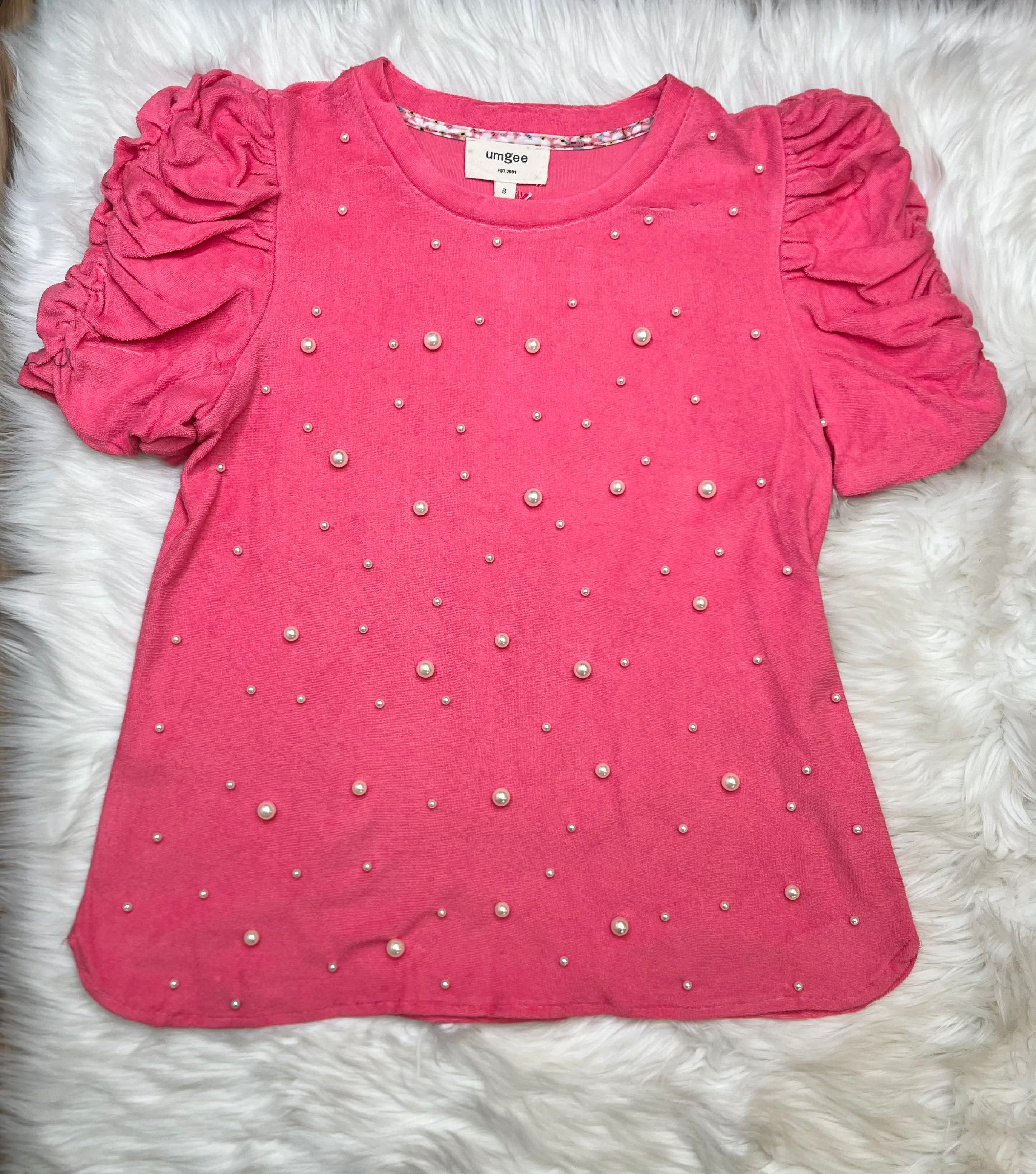 Women’s Terry Pearl Embellished Short Set