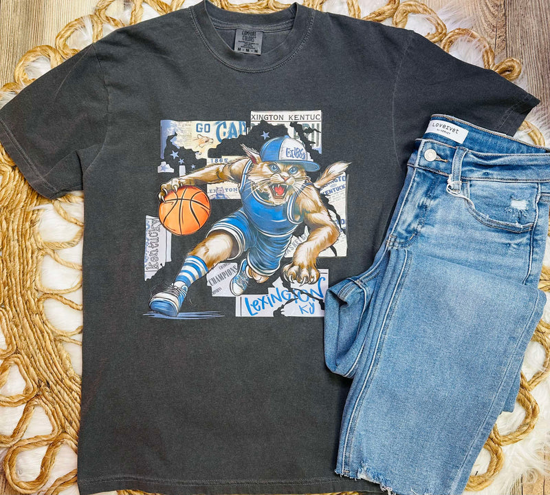 Women’s UK Mascot Basketball Tee