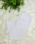 Women’s Ultra Soft Pull on Capri Leggings in White
