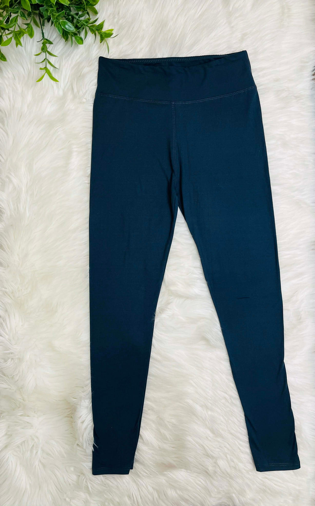 Women’s Ultra Soft Pull on Leggings in Charcoal Full Length