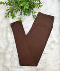 Women’s Ultra Soft Pull on Leggings in Mocha Full Length
