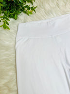 Women’s Ultra Soft Pull on Leggings in White Full Length