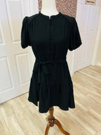Women’s Umgee Black Button Down Dress