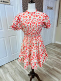 Women’s Umgee Red Floral Dress