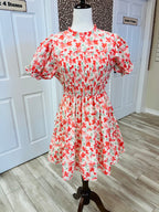Women’s Umgee Red Floral Dress
