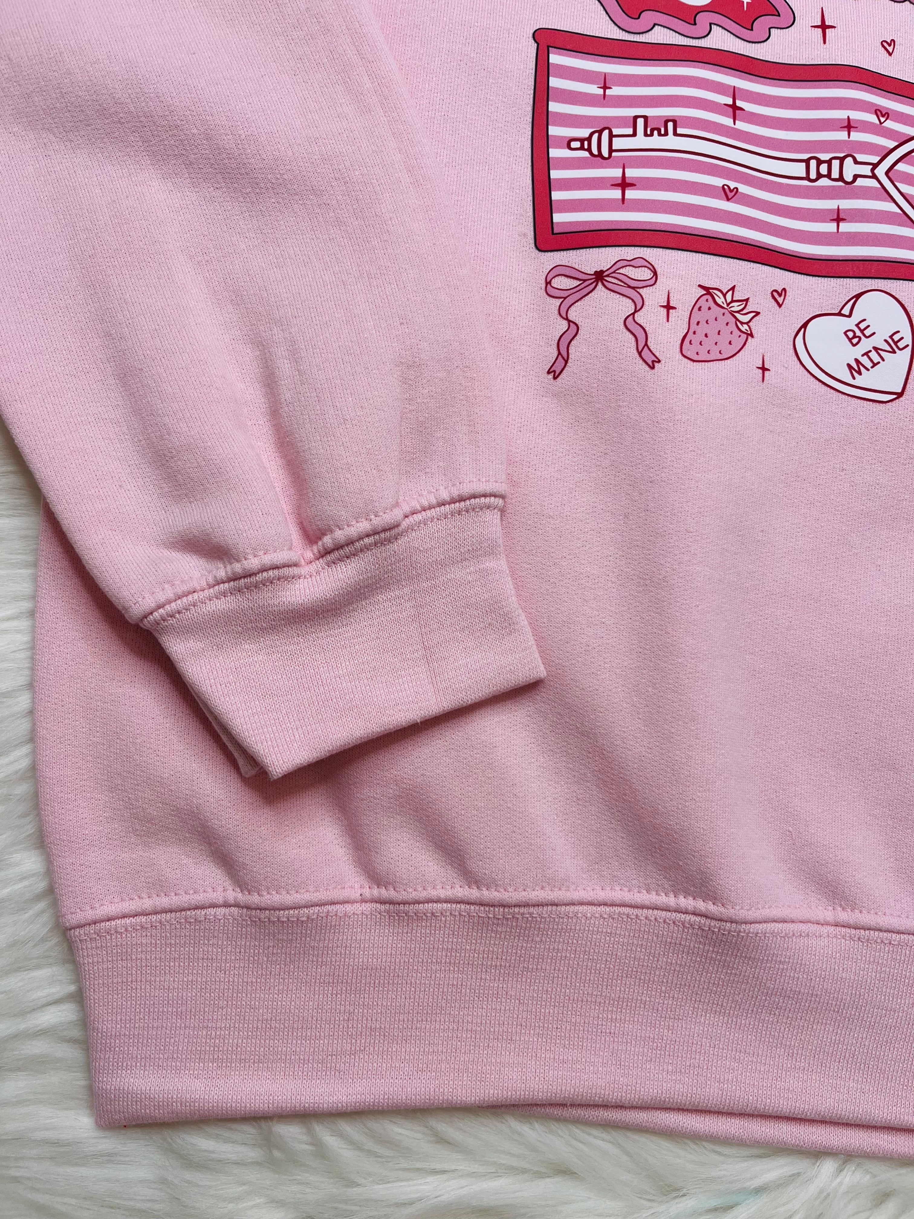 Women’s Valentine Stamp Graphic Sweatshirt