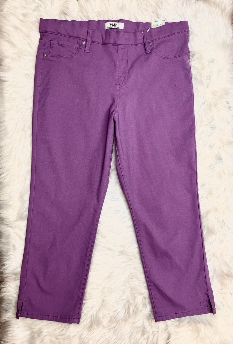 Women’s YMI hydrangea capri pants