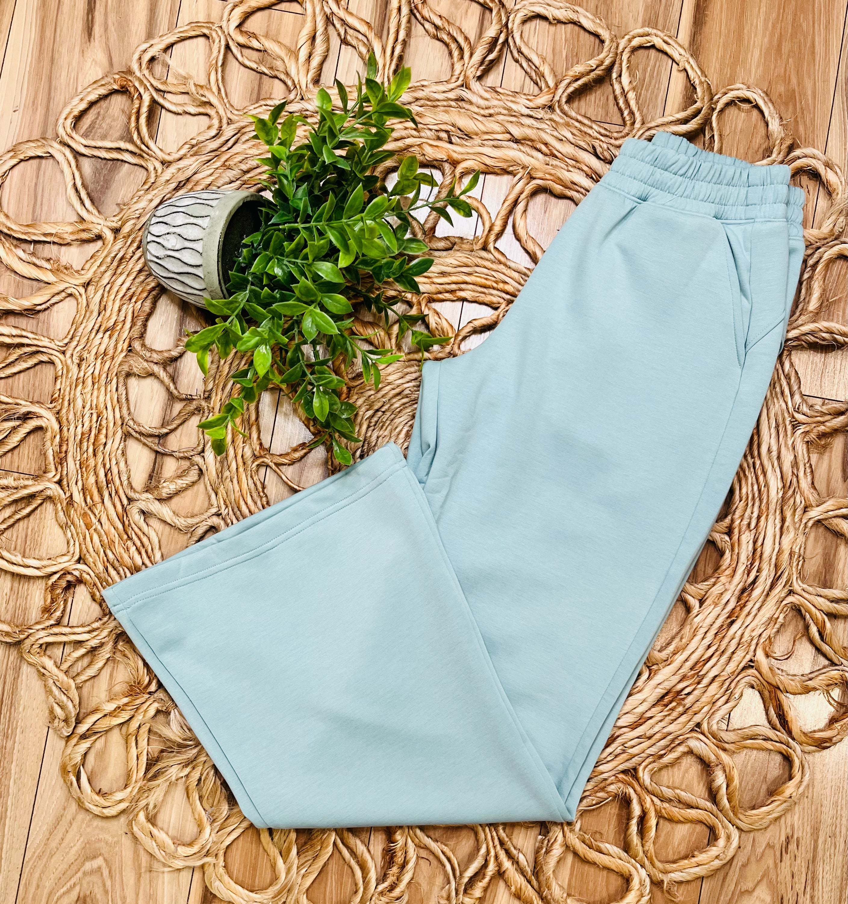 Women’s Zenana Dusty Green Pant Set