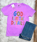 Womens “God is in the Details” Graphic Tee