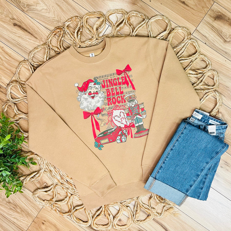 Womens Jingle Bell Rock Crewneck