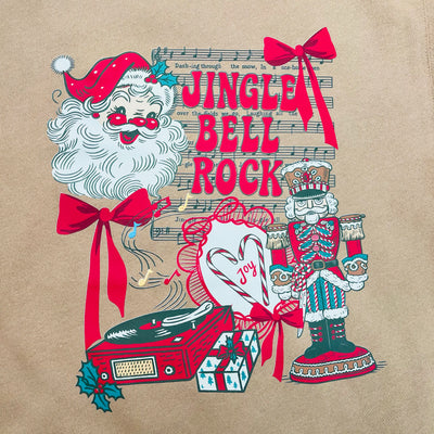 Womens Jingle Bell Rock Crewneck