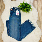 Womens Risen Jeans High Rise Straight 1417