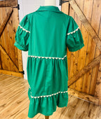 Women's Kelly Green Dress by Umgee