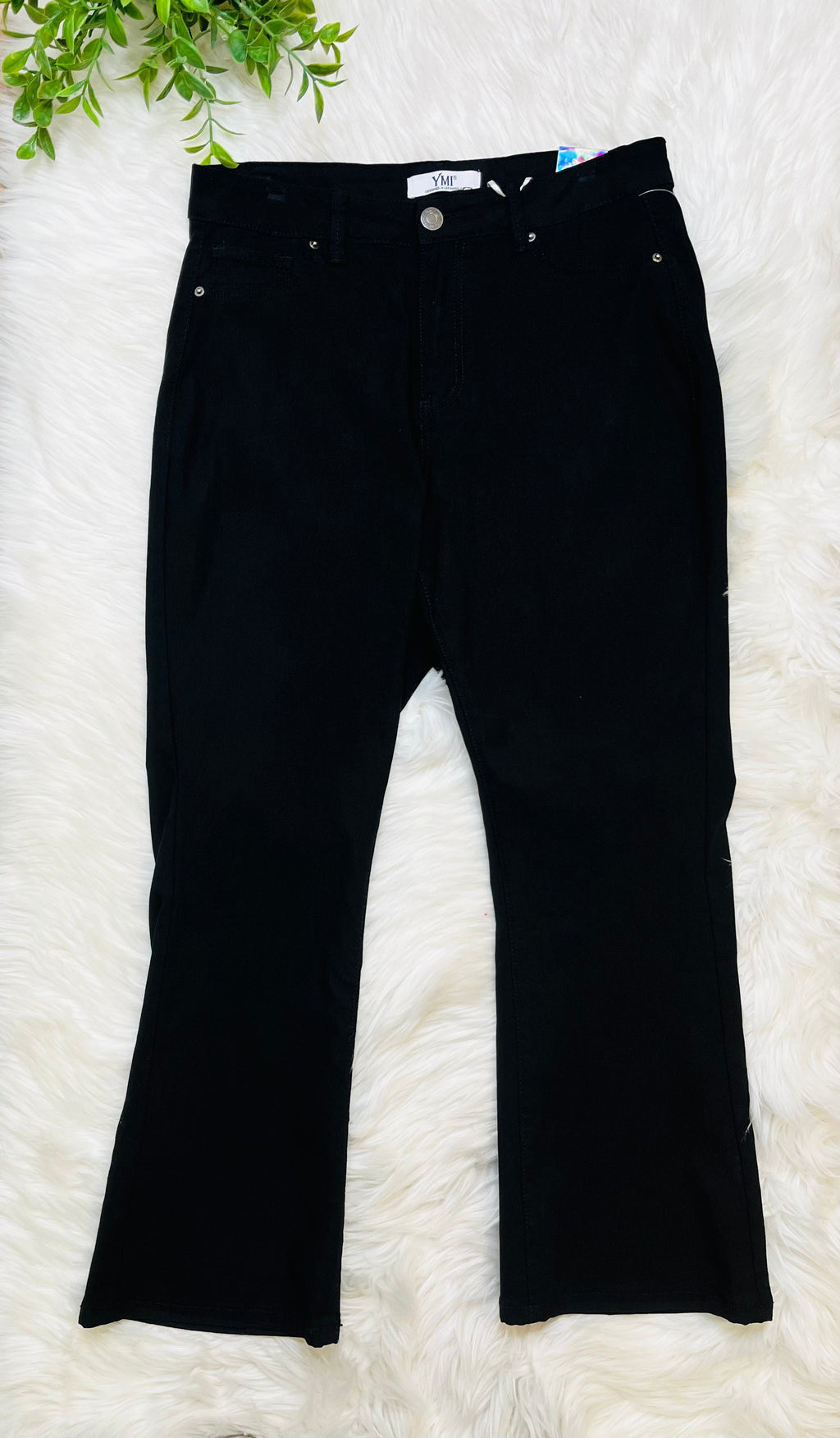 YMI Curvy Black Jeans