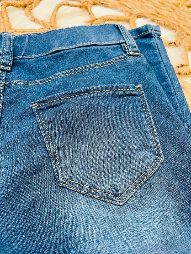 YMI girls Pull-on Skinny Jeans