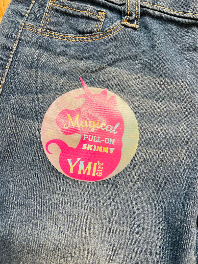 YMI girls Pull-on Skinny Jeans