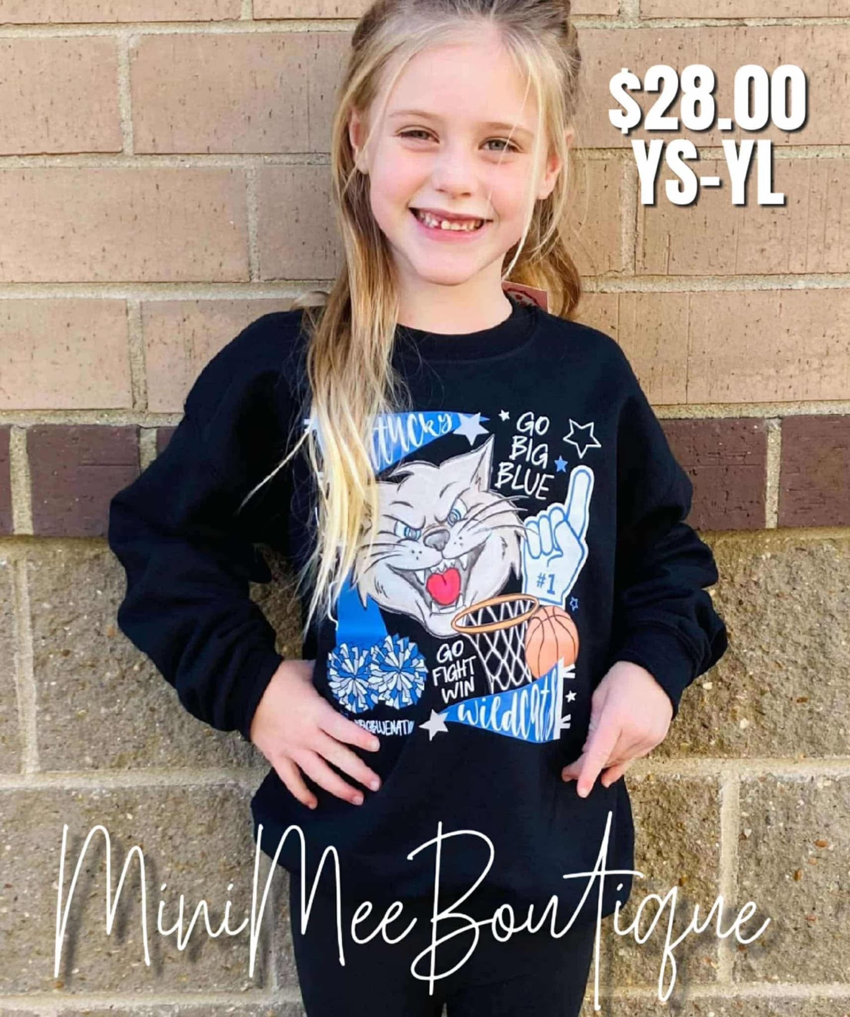 Youth Kentucky Game Day Crewneck