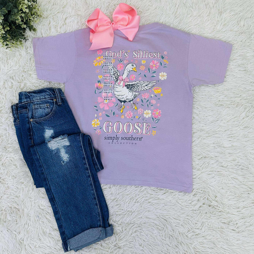 Youth Silliest Goose Tee Girls
