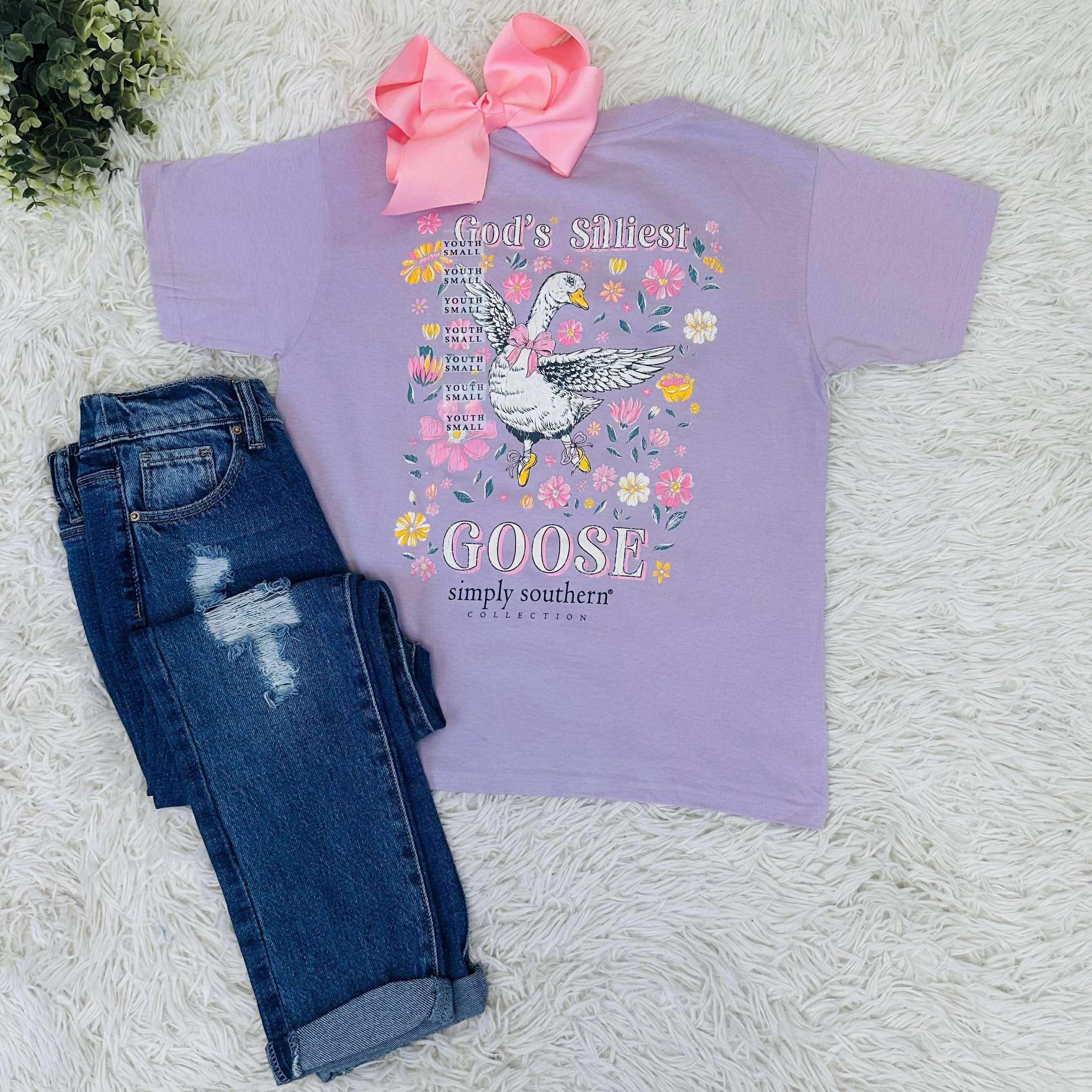Youth Silliest Goose Tee Girls