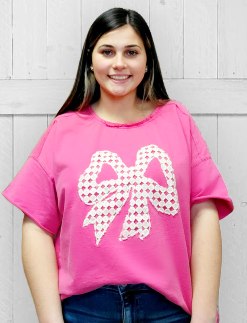 Hot Pink Umgee Top - Mini Mee Boutique