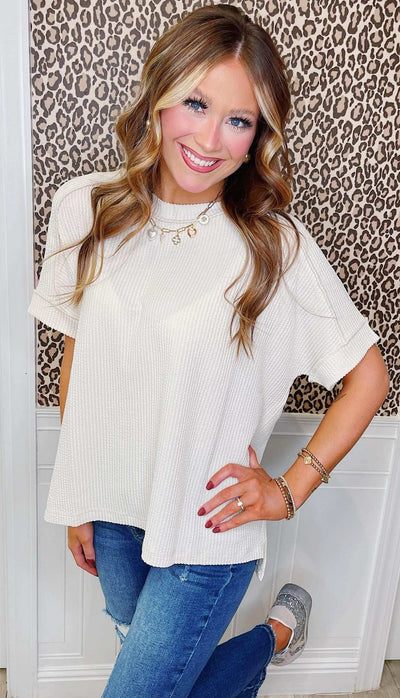 Cuff Sleeve Women's Top (Multiple Colors) - Mini Mee Boutique