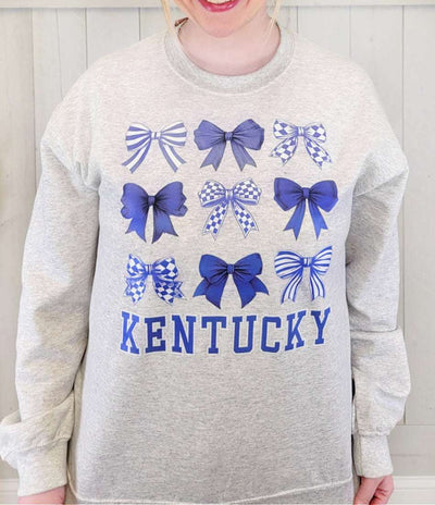 Kentucky Bow Women's Sweatshirt - Mini Mee Boutique