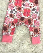 Bright Fall Floral - Girls Sleeper - by Mini Mee - True to Size