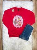 Grinch Christmas - Women’s Sweatshirt Top - by Gildan - True to Size