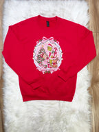 Grinch Christmas - Women’s Sweatshirt Top - by Gildan - True to Size