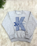 Kentucky Stripe Banner - Girls Sweatshirt Top - by Hanes - True to Size