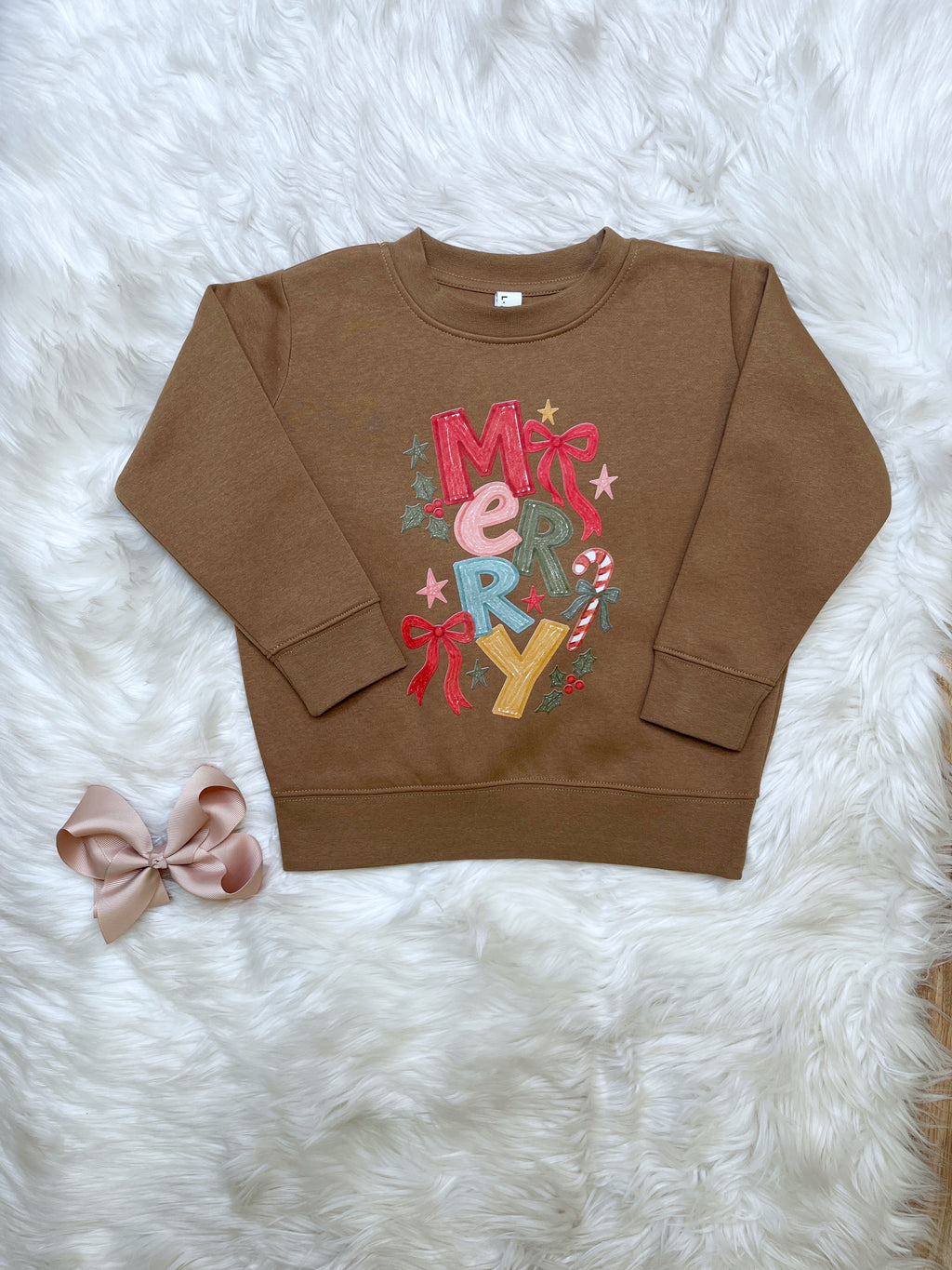 Merry - Girls Sweatshirt Top - by Live and Tell