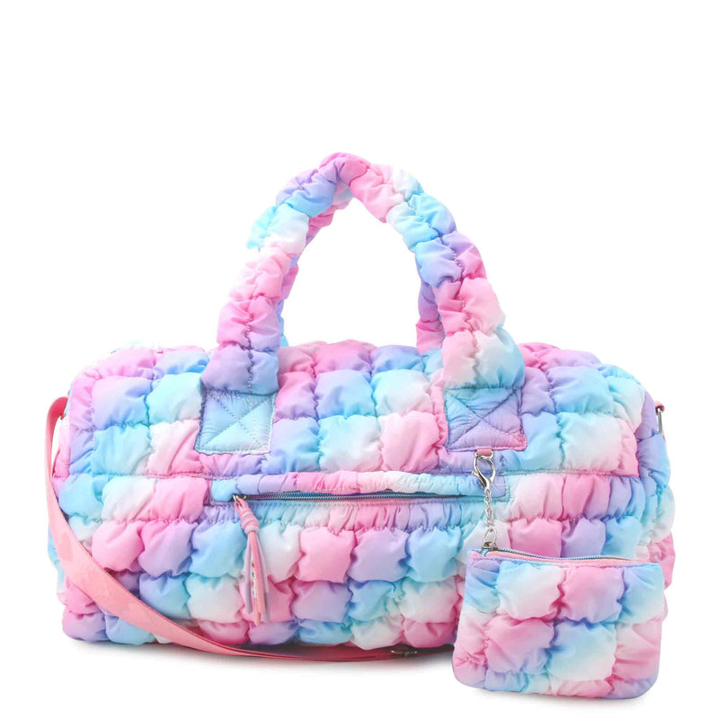 Quilted Scrunchies Large Duffle Bag