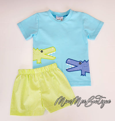 Boys Crocodile 2 piece Set