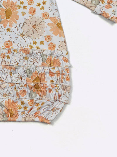 Citrus Blooms Baby Gown - Mini Mee Boutique