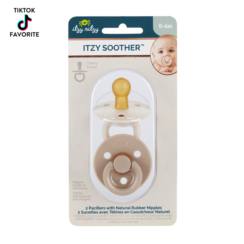 Itzy Soother™ Natural Rubber Paci Sets - Mini Mee Boutique