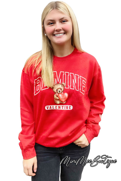 Be Mine "Teddy Bear" Sweatshirt - Mini Mee Boutique