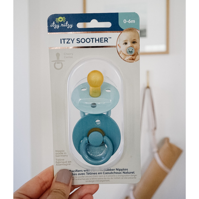 Itzy Soother™ Natural Rubber Paci Sets - Mini Mee Boutique