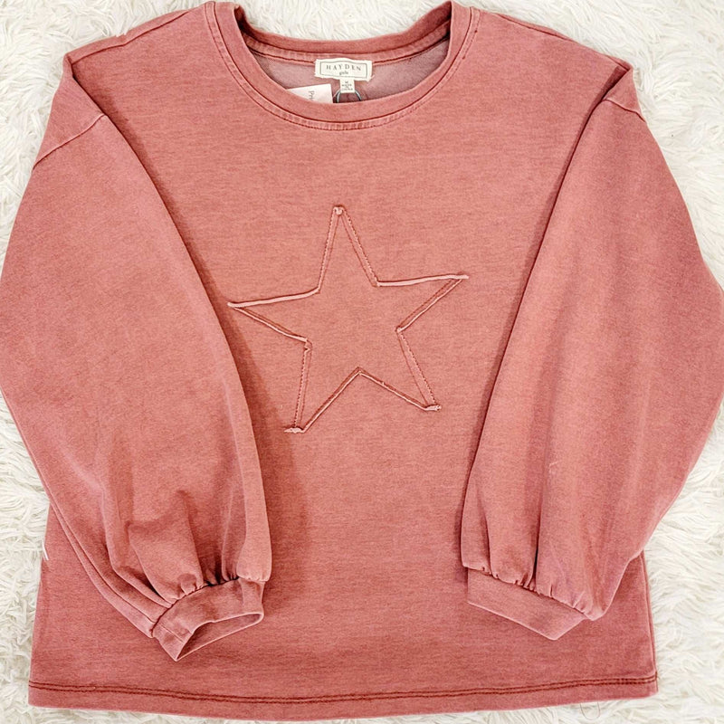 Girls Star Pullover - Mini Mee Boutique