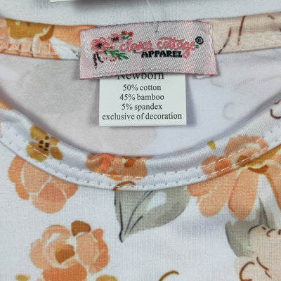 Citrus Blooms Baby Gown - Mini Mee Boutique