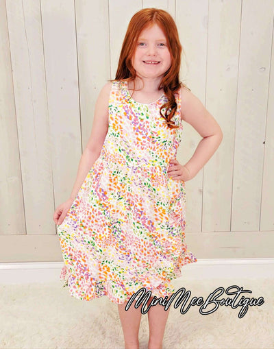 Girls Multicolor Dress