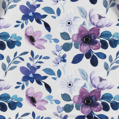 Violet Blooms Blanket