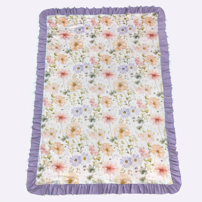 Watercolor Garden Blanket - Mini Mee Boutique