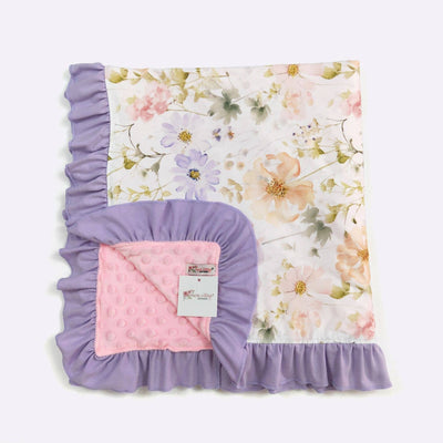 Watercolor Garden Blanket - Mini Mee Boutique