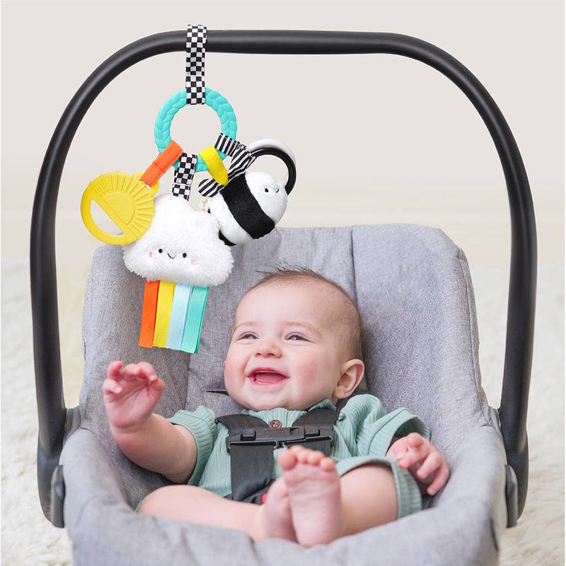 Bitzy Busy Ring™ Teething Activity Toy