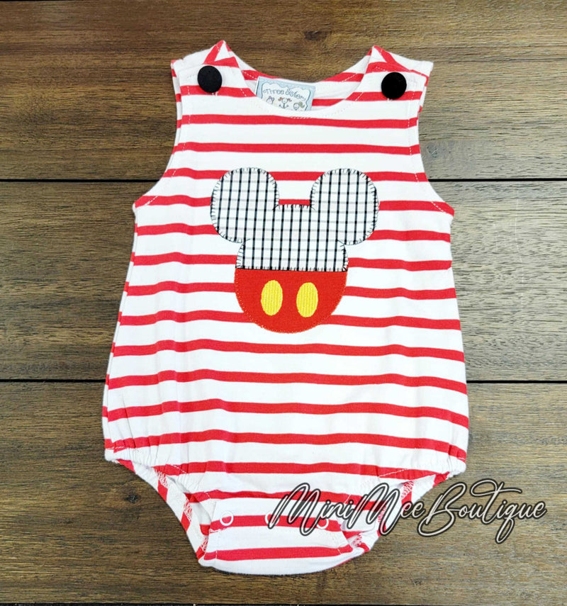 Mickey Romper - Mini Mee Boutique