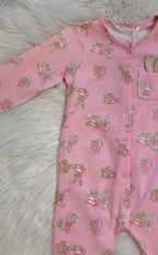 Girl’s Mayoral Pink Bunny Sleeper