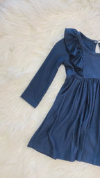 Girl’s Navy Dress