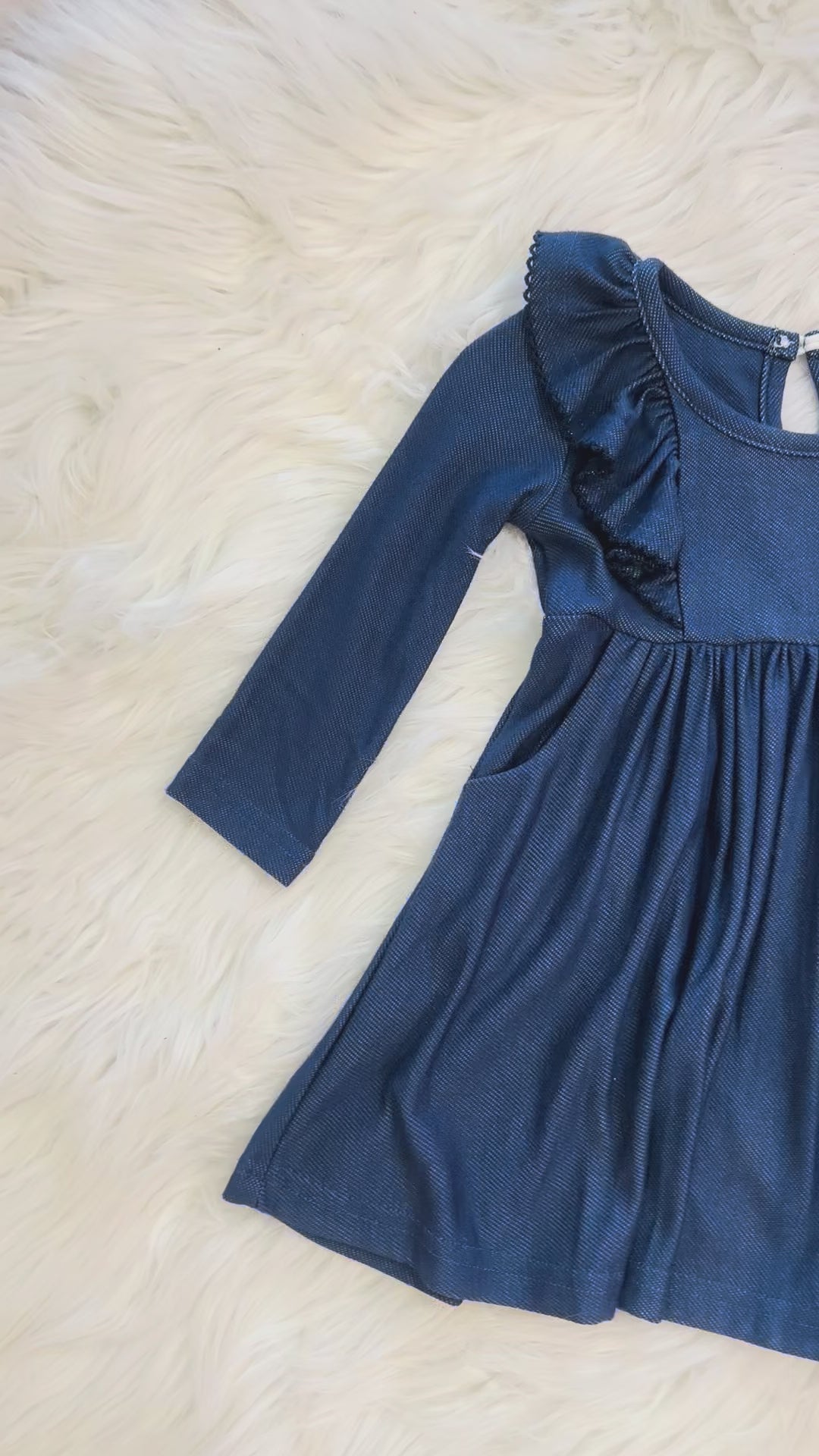 Girl’s Navy Dress