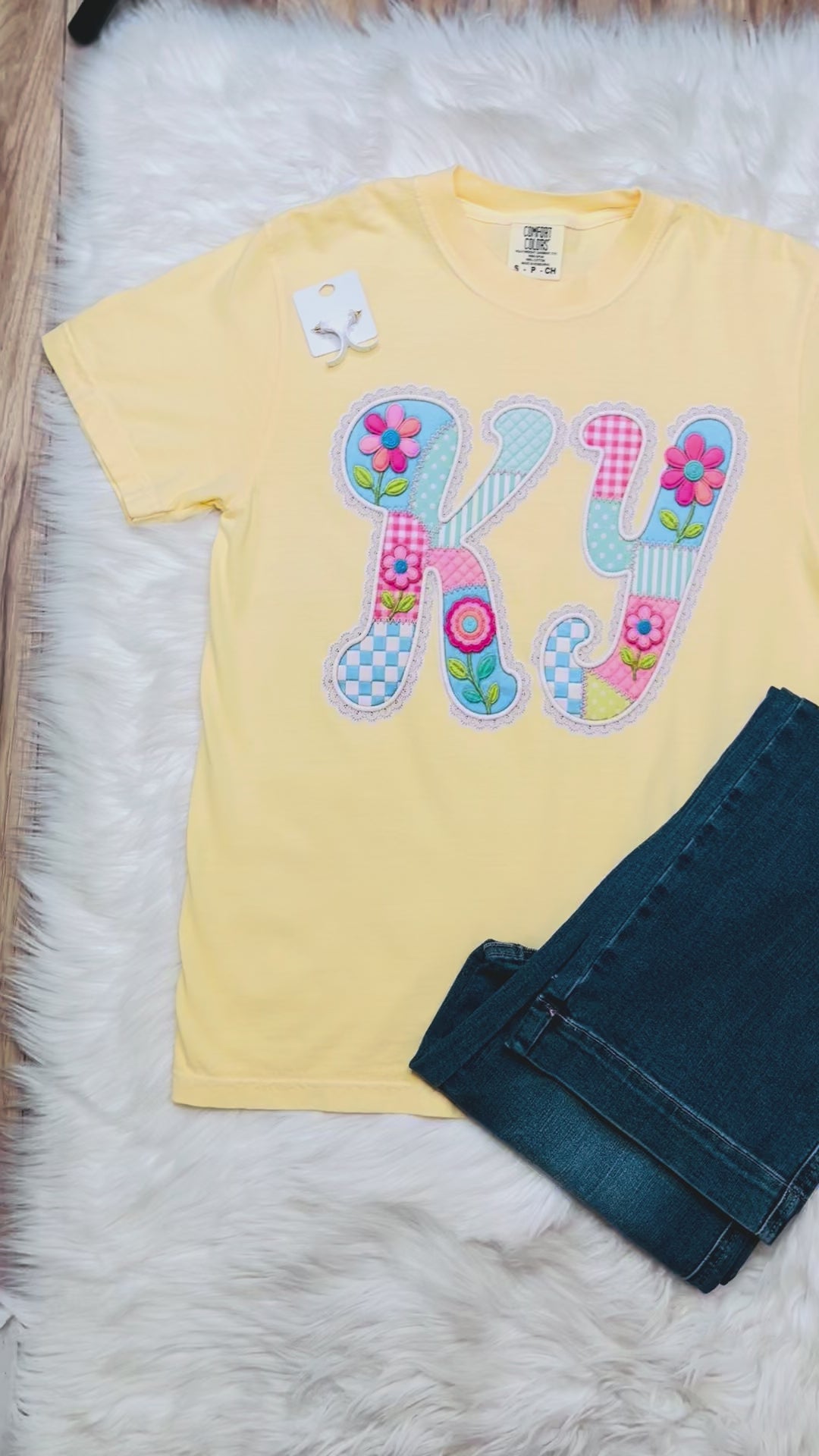 Women’s Yellow Ky Tee